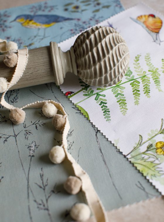 Seed Home Designs fabrics and wallpapers, bespoke curtains and textile designer