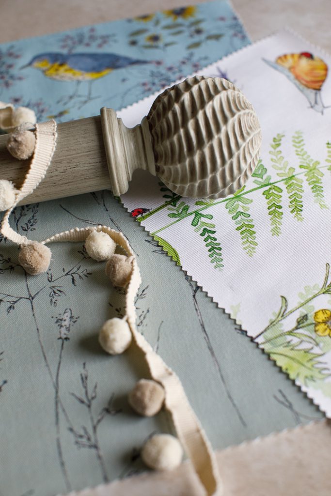 Seed Home Designs fabrics and wallpapers, bespoke curtains and textile designer