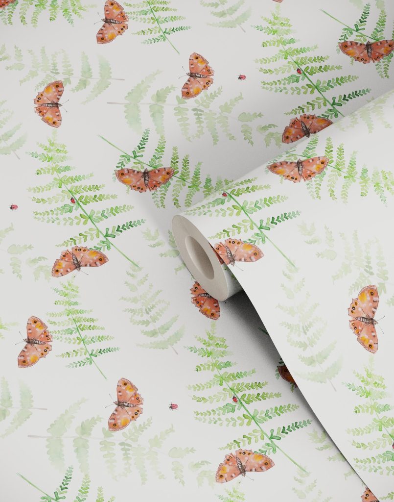 Seed Home Designs fabrics and wallpapers, bespoke curtains and textile designer