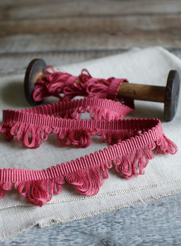 Heather Pinks Fan Edge Trimming
