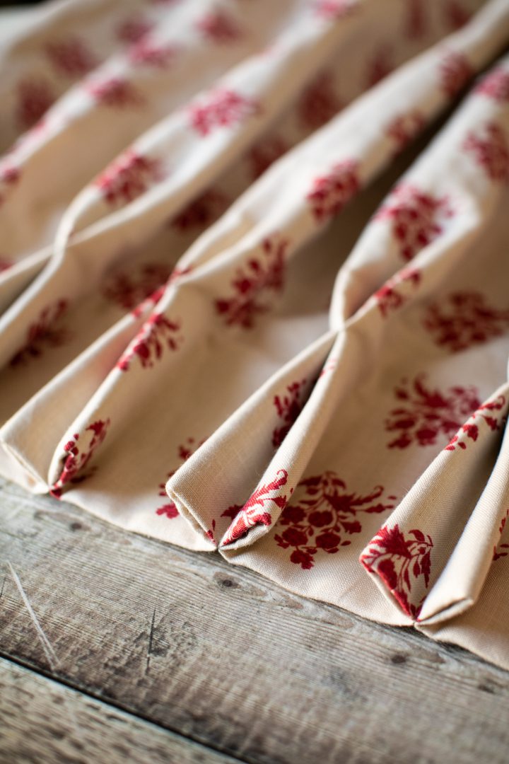 Kate Forman Curtains Agnes Red
