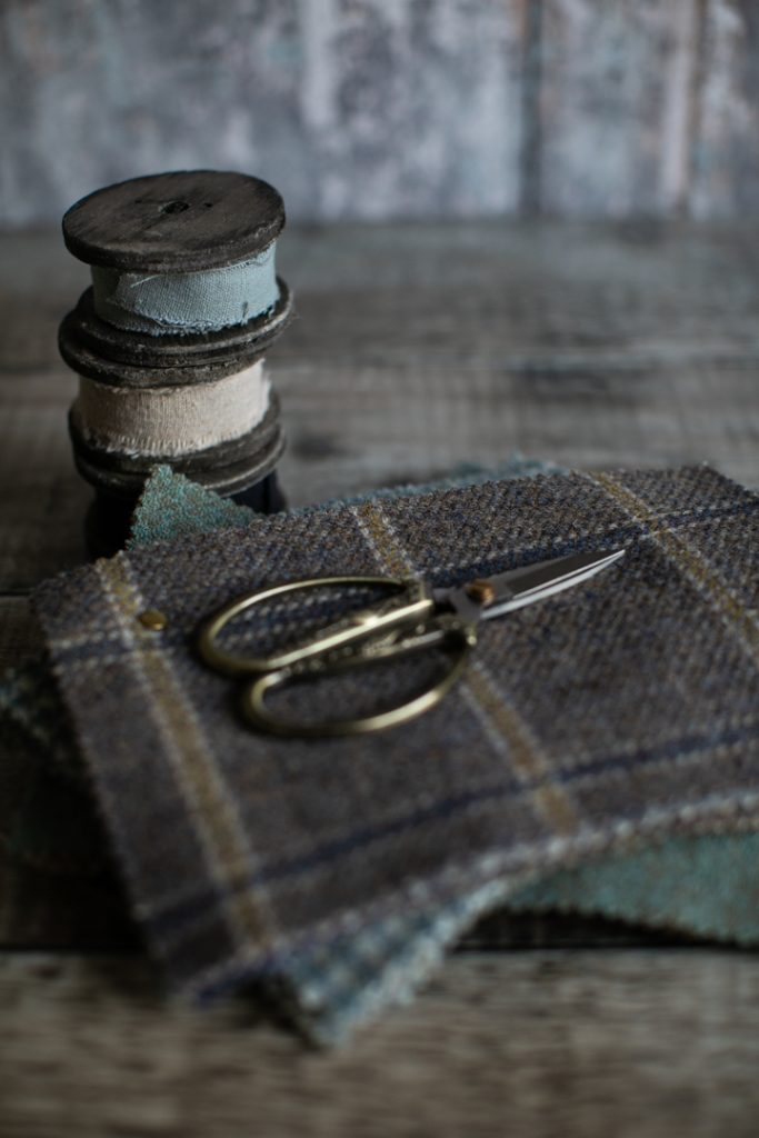 Linen Ribbons & Harris Tweed